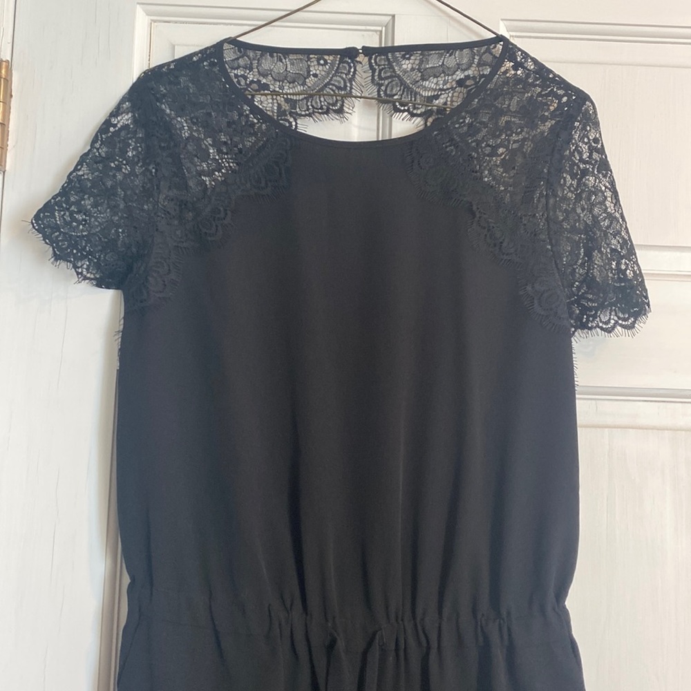 Black formal jumpsuit